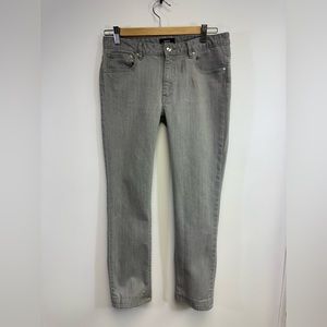 A.P.C. Jean Etroit Standard Skinny Jeans, Grey, Size 27